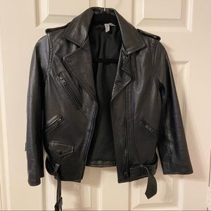 H&M Real Leather Jacket